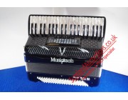 Musictech 50 Reedless piano accordion + new speaker amplifier